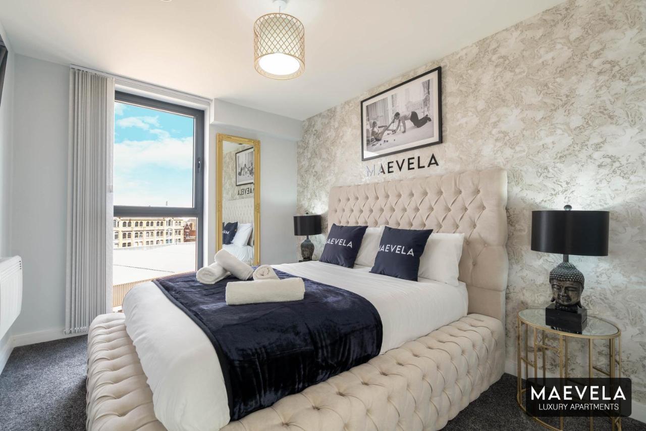 Maevela Apartments - Luxury Top Floor Penthouse - With Parking - 2 Bedroom New Build Apartment ✪ City Centre, Digbeth ✓ With Huge Patio Sliding Doors - City View - Rooftop Terrace - Ps4 & Smart Tv'S Birmingham Exterior photo