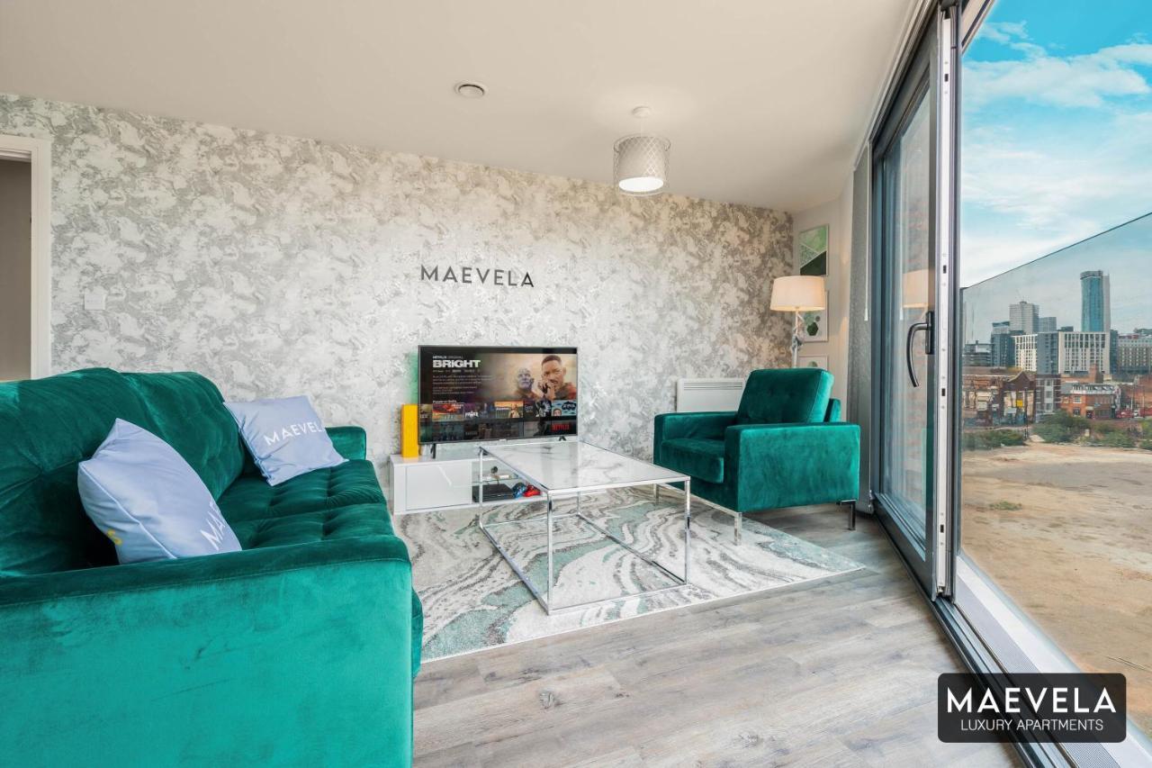 Maevela Apartments - Luxury Top Floor Penthouse - With Parking - 2 Bedroom New Build Apartment ✪ City Centre, Digbeth ✓ With Huge Patio Sliding Doors - City View - Rooftop Terrace - Ps4 & Smart Tv'S Birmingham Exterior photo