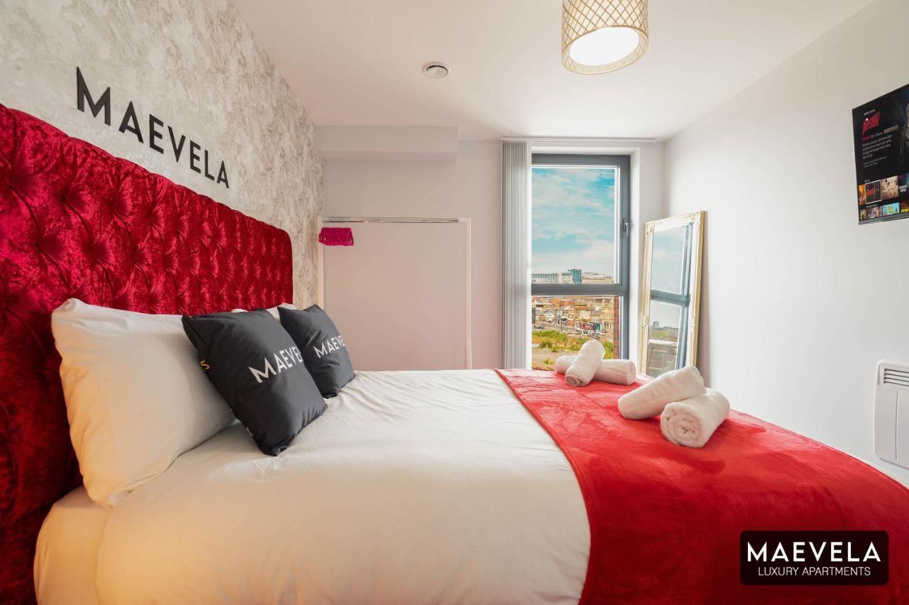 Maevela Apartments - Luxury Top Floor Penthouse - With Parking - 2 Bedroom New Build Apartment ✪ City Centre, Digbeth ✓ With Huge Patio Sliding Doors - City View - Rooftop Terrace - Ps4 & Smart Tv'S Birmingham Exterior photo