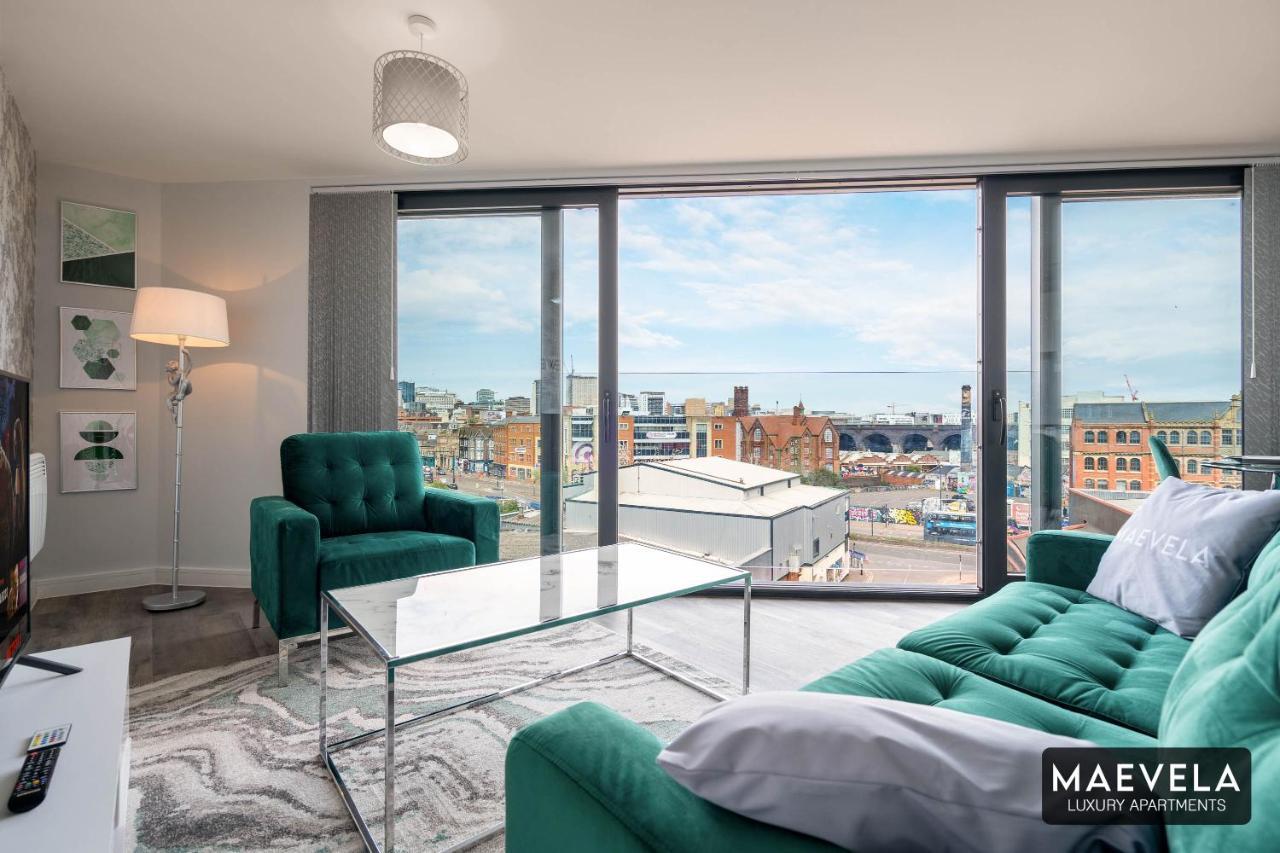 Maevela Apartments - Luxury Top Floor Penthouse - With Parking - 2 Bedroom New Build Apartment ✪ City Centre, Digbeth ✓ With Huge Patio Sliding Doors - City View - Rooftop Terrace - Ps4 & Smart Tv'S Birmingham Exterior photo