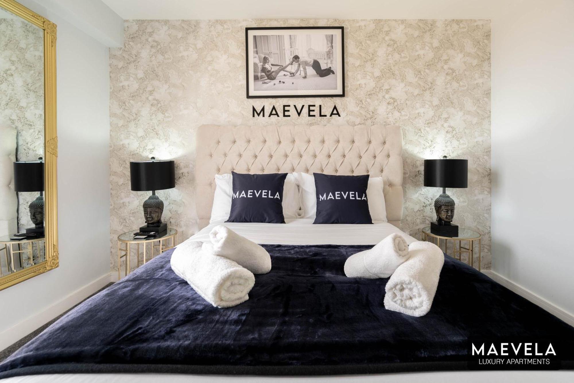 Maevela Apartments - Luxury Top Floor Penthouse - With Parking - 2 Bedroom New Build Apartment ✪ City Centre, Digbeth ✓ With Huge Patio Sliding Doors - City View - Rooftop Terrace - Ps4 & Smart Tv'S Birmingham Exterior photo